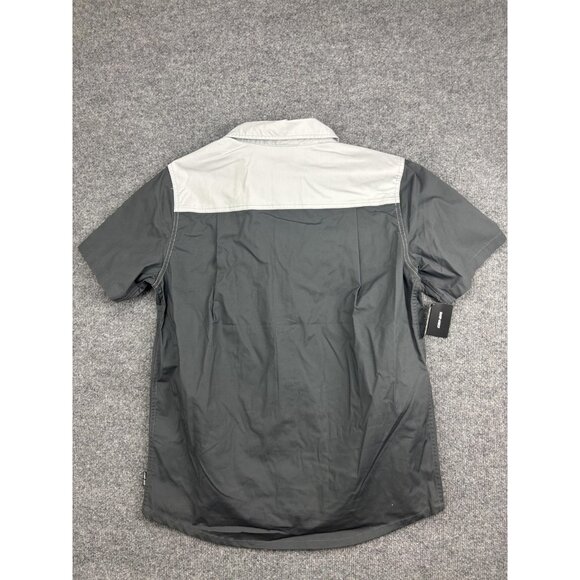 Can-Am Pit Shirt Mens Medium Charcoal Short Sleeve Garage Work BRP XPS Rotax - Picture 7 of 7